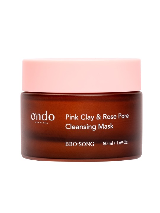 Pink Clay & Rose Pore Cleansing Mask - Ondo | MiiN Cosmetics