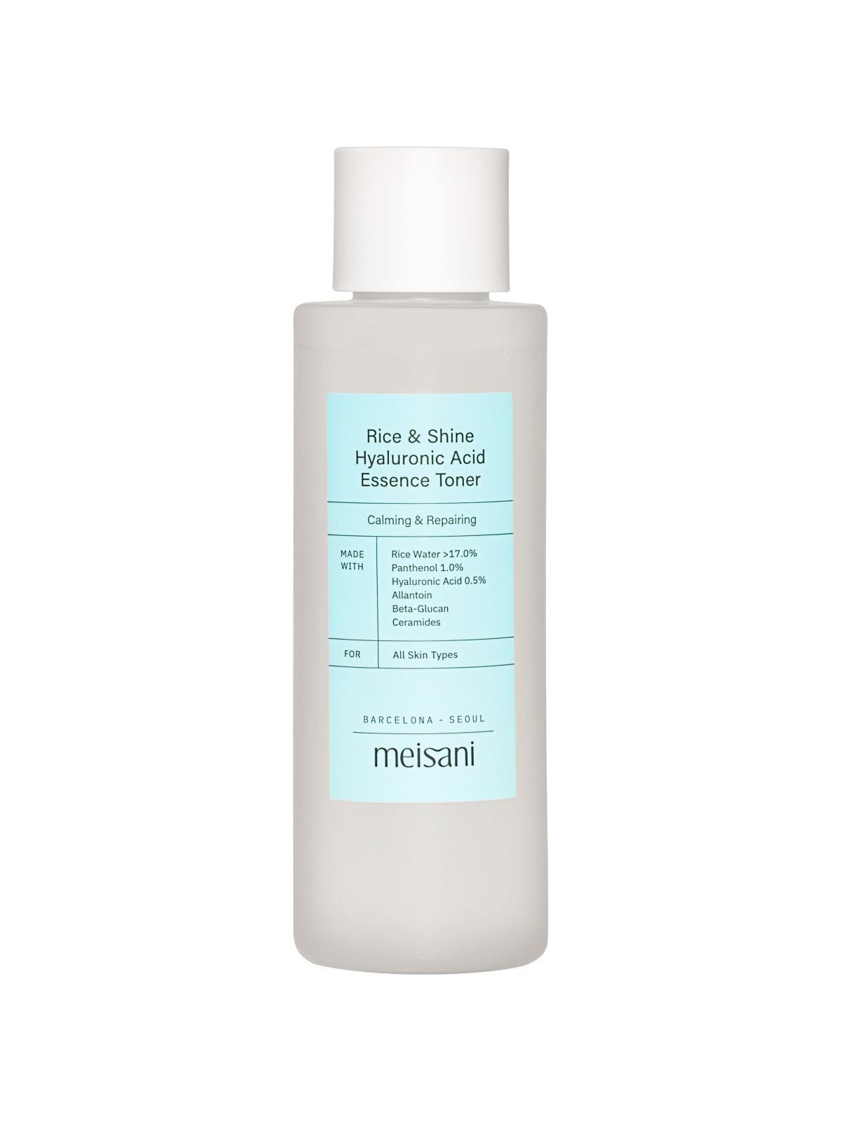 Rice & Shine Hyaluronic Acid Essence Toner - Meisani | MiiN