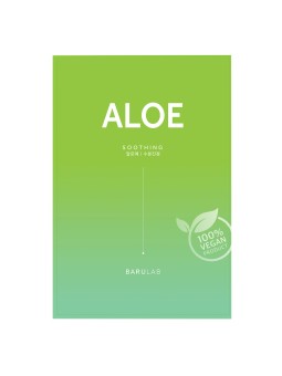 Calming aloe vera sheet mask - Barulab | MiiN Cosmetics