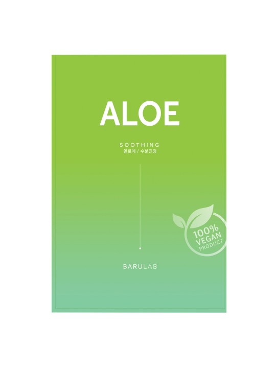 Calming aloe vera sheet mask - Barulab | MiiN Cosmetics