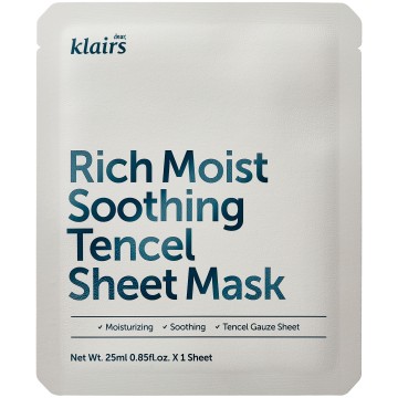 Rich Moist Soothing Tencel Sheet Mask