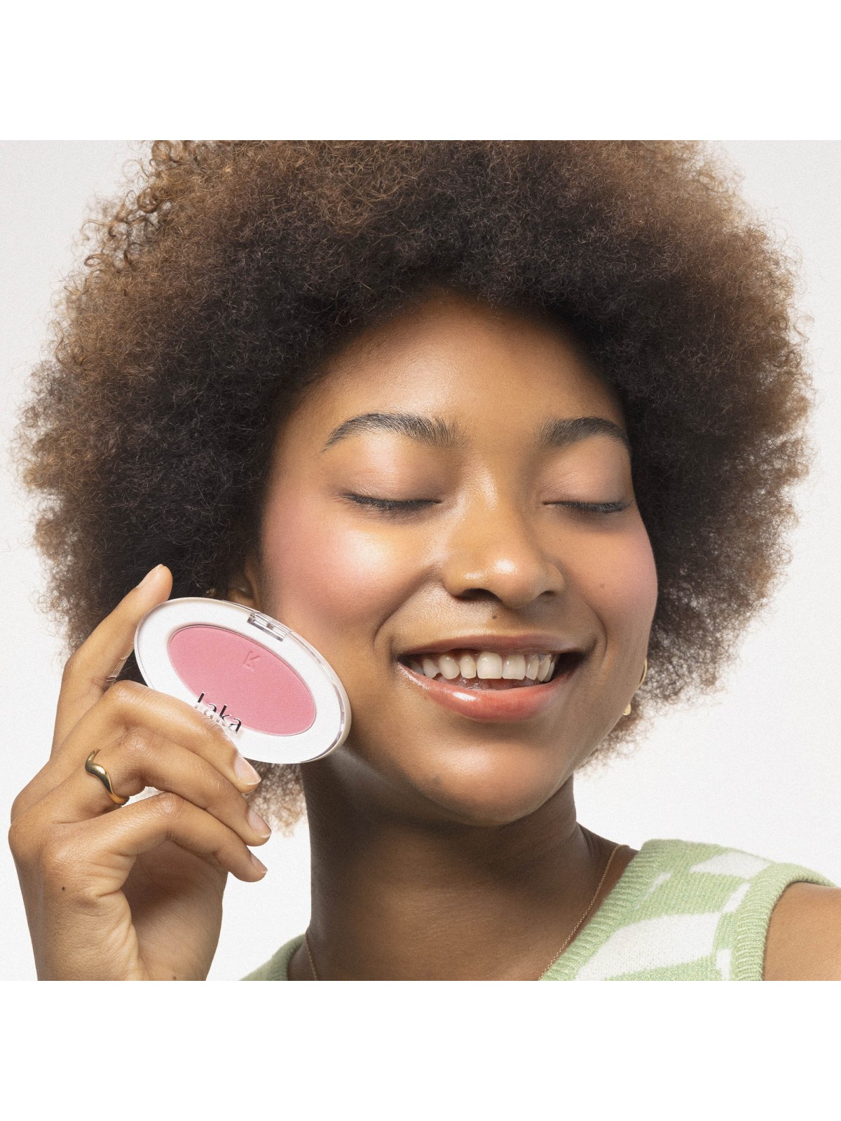 Korean Matte Powder Blusher - Laka | MiiN Cosmetics