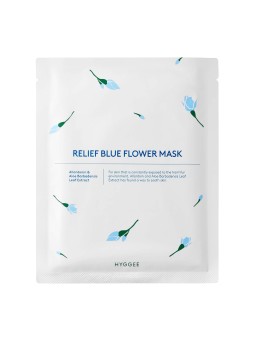 Relief Blue Flower Mask - Hyggee | MiiN Cosmetics