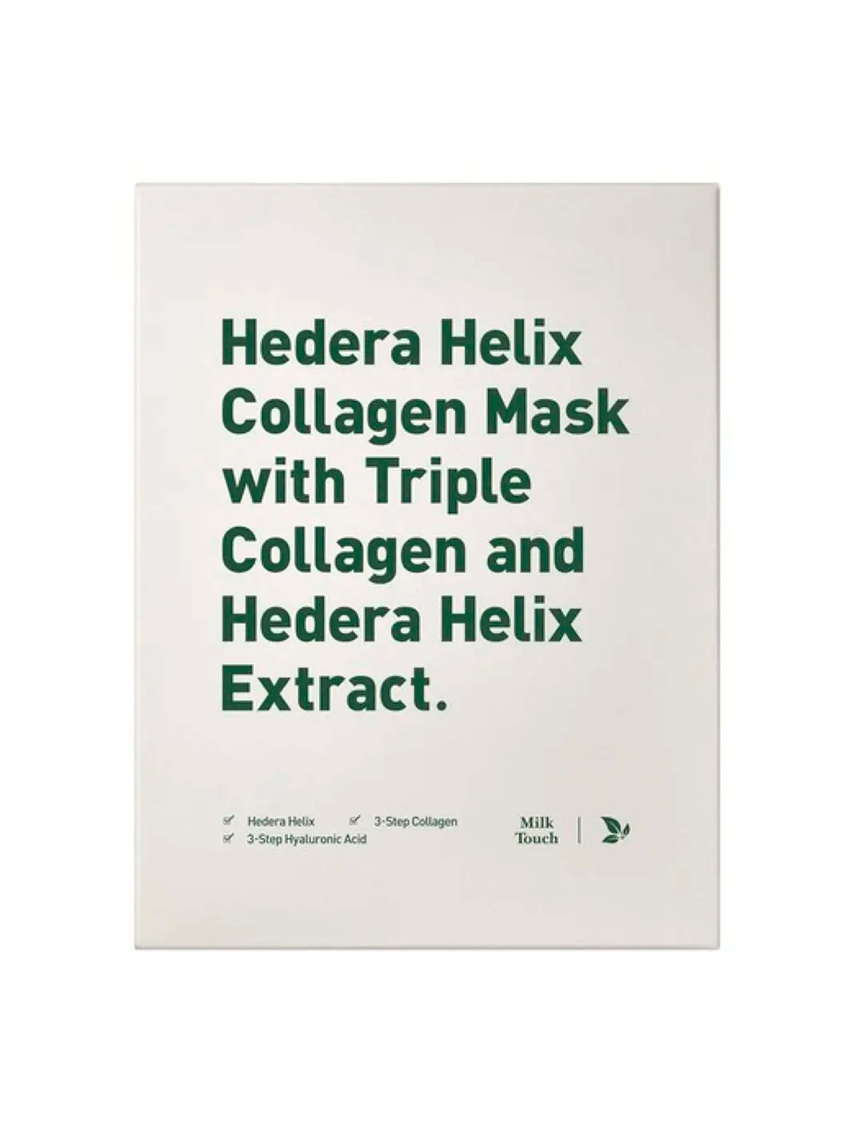 Hedera Helix Collagen Mask · Milk Touch | MiiN Cosmetics