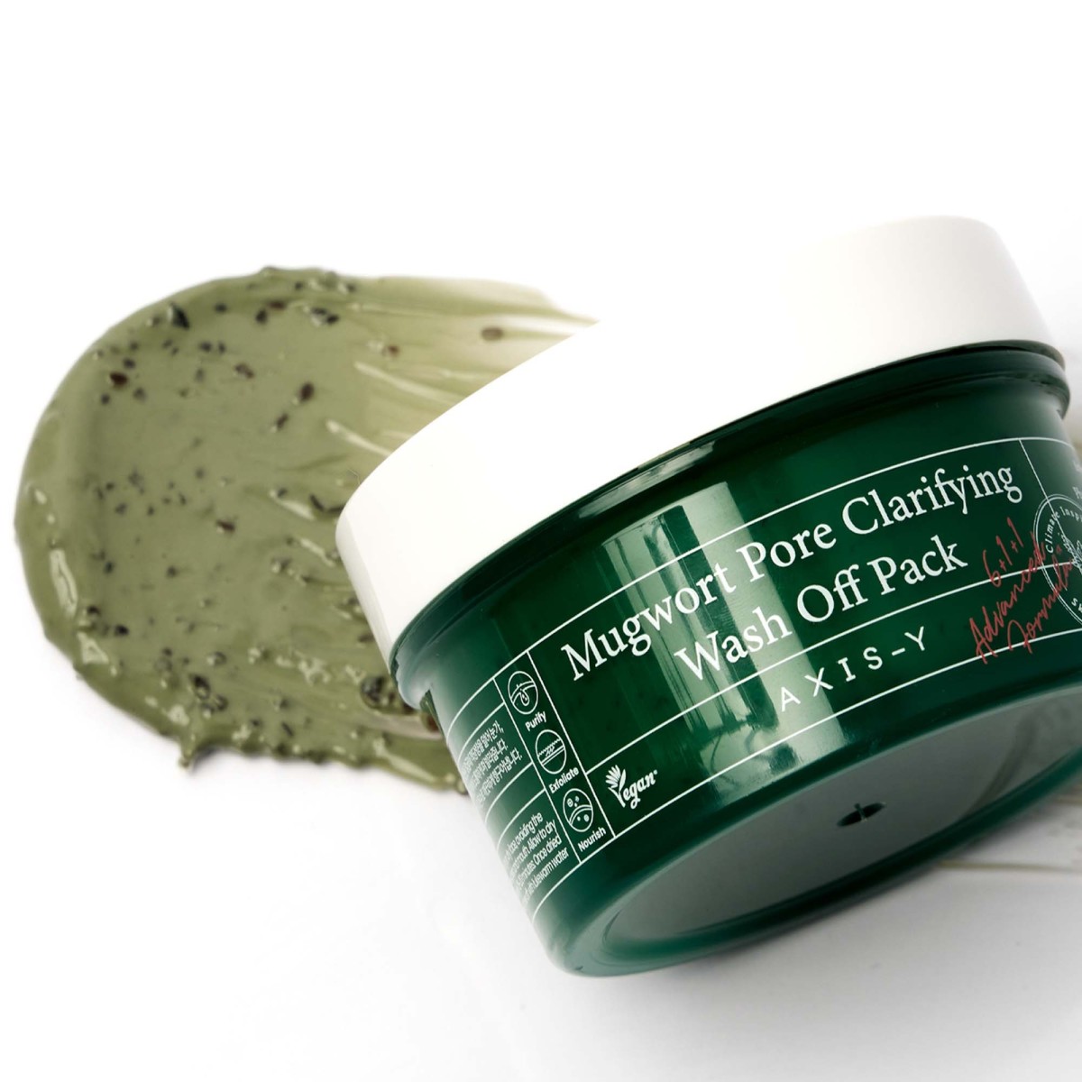 Mugwort Pore Clarifying Wash Off Pack · AXIS-Y | MiiN Cosmetics