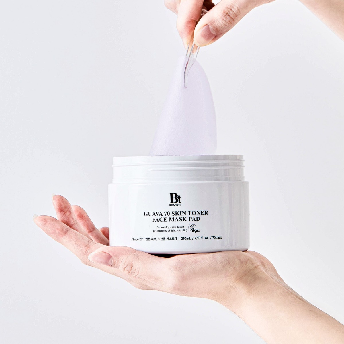 Guava 70 Skin Toner Face Mask Pads · Benton | MiiN Cosmetics