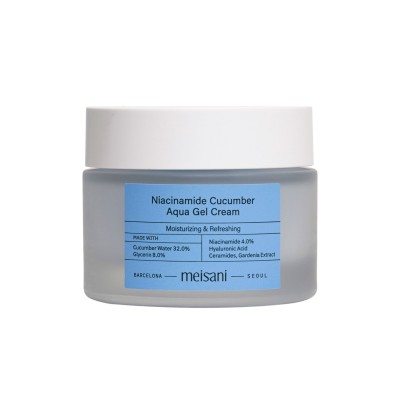 Niacinamide Cucumber Aqua Gel Cream - Meisani | MiiN