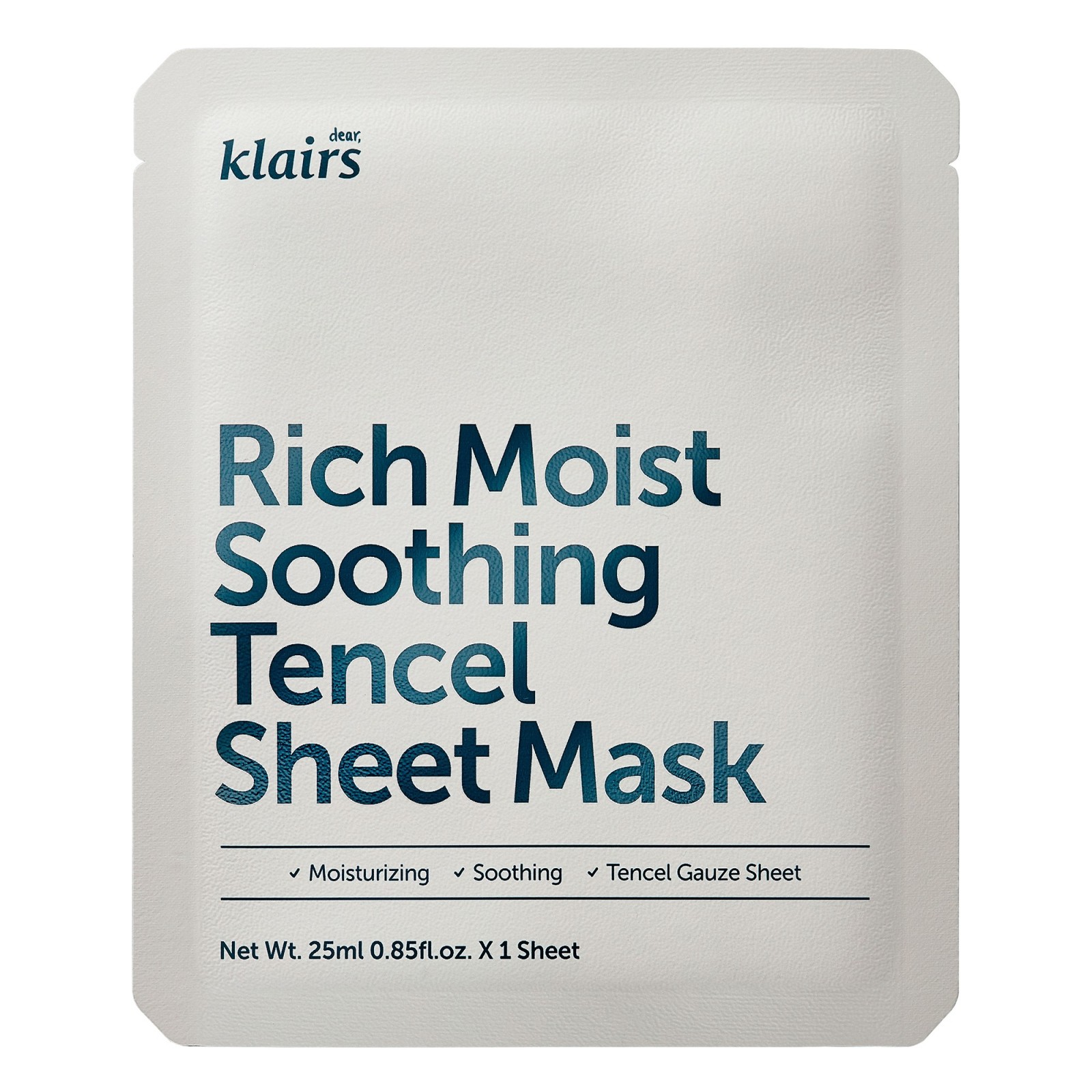 Rich Moist Soothing Tencel Sheet Mask