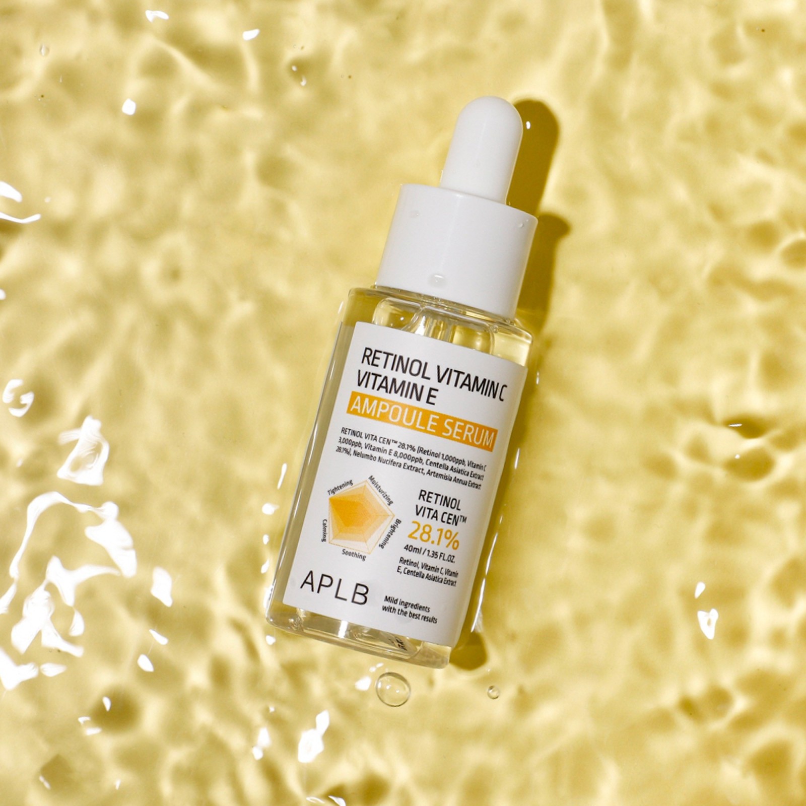 Retinol Vitamin C Vitamin E Ampoule Serum · APLB | MiiN Cosmetics